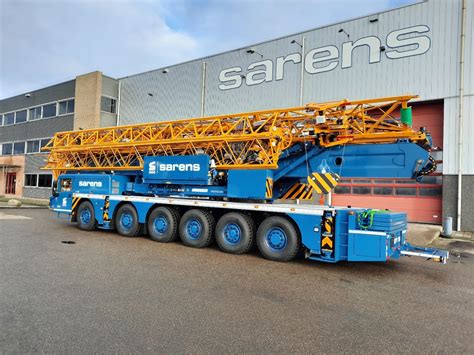 SARENS - Sarens Takes Delivery of Spierings Zero-Emission elift Crane