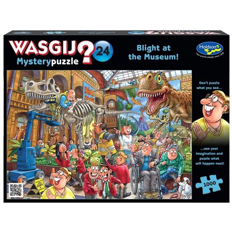 Wasgij? Puzzle 1000pc - Mystery 24 - Blight At The Museum - Wasgij Puzzles