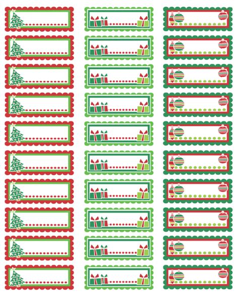 Christmas-address-labels-875 | Christmas labels template, Return ...