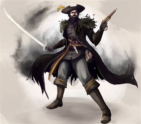 Dread Pirate - commission by Dandraeliss on DeviantArt