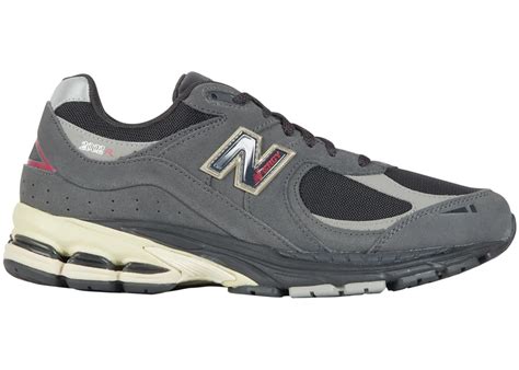 New Balance 2002R Black Grey Men's - M2002RGV - US