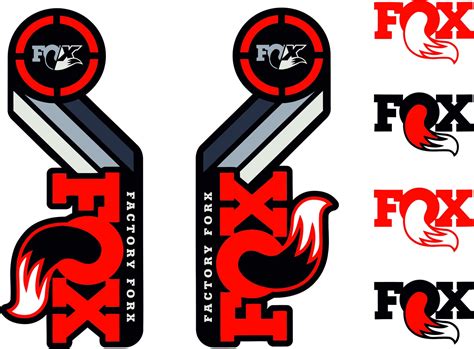 FOX Racing Shox AM Heritage Sticker Decal 2015 Kit Fork / | Etsy