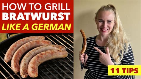 How to Grill German Bratwurst like a German - 10 Tips #bratwurst - YouTube