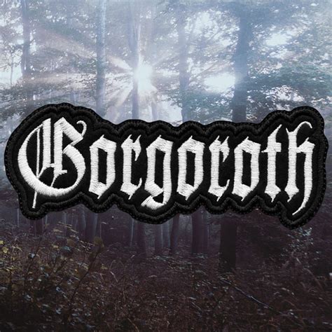 Embroidered Patch Gorgoroth - Logo