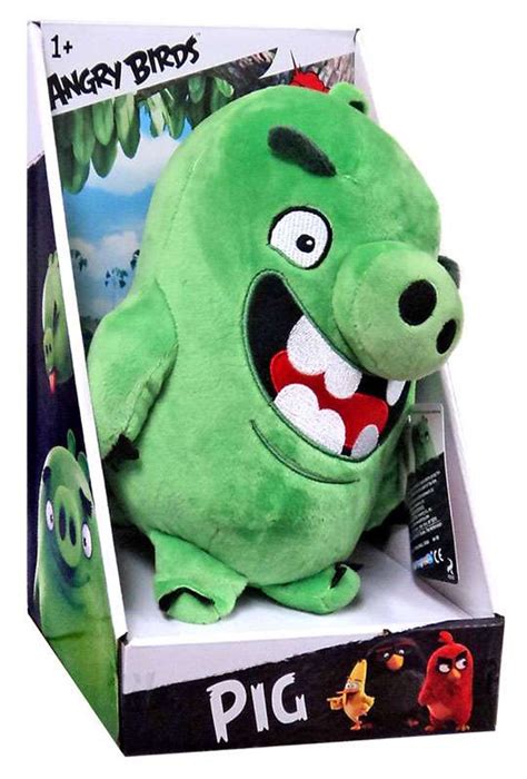 Angry Birds Movie Pig 11 Plush Talking Commonwealth Toys - ToyWiz