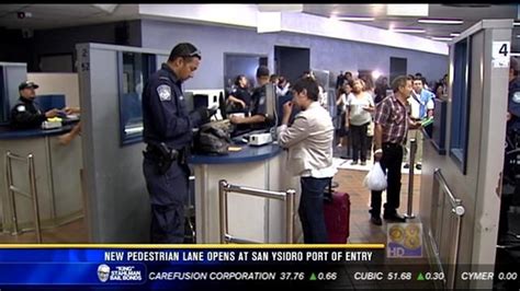 New pedestrian lane opens at San Ysidro Port of Entry | cbs8.com