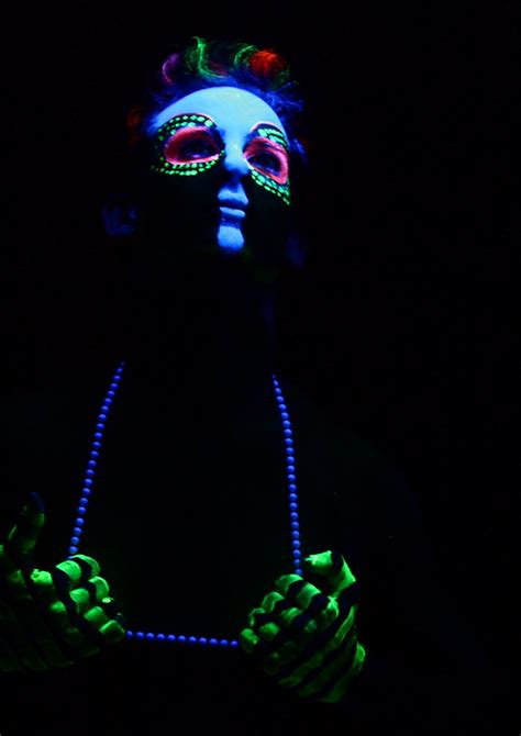 Getting Crazy with Black Light Paint | Annawilinski's Blog