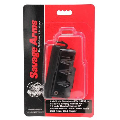 Savage Arms Magazine For Axis Series .223 Remington-4 Round Rifle Mag (55230) - Go Outdoor Gear