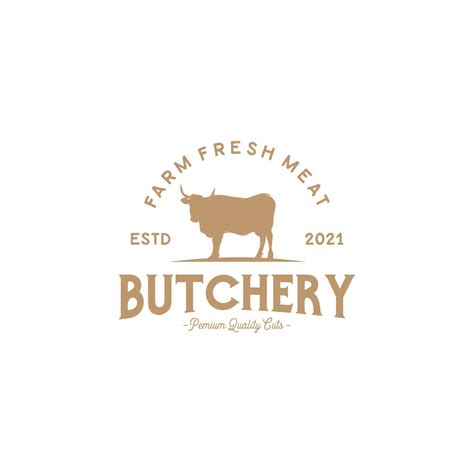 Butcher shop logo vector illustration 11155533 Vector Art at Vecteezy