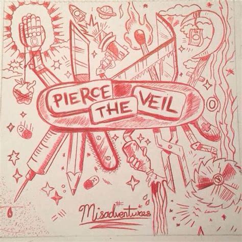 Album cover for Pierce The Veil's Misadventures