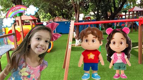 MARIA CLARA E JP BRINCAM no parque | Alice Angra - YouTube