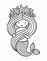 Printable Pictures Of Mermaids To Color sketch template