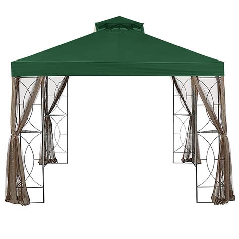 Garden Winds Replacement Canopy Top Cover for the Callaway Gazebo - Green - Walmart.com