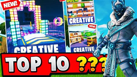 TOP 10 MOST FUN Creative Maps In Fortnite (With Codes) - YouTube