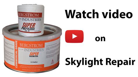 White Super Silicone Seal 1/2 Gal + 25 ft Poly Fleece – Bergstrom Industries