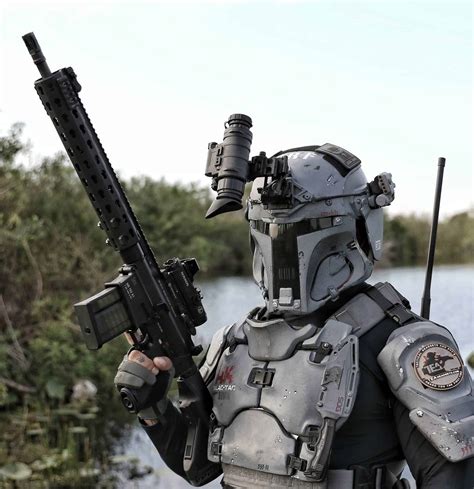 AR500 Armor Created The 'Mandalorian Ballistic Armor' Based On Boba Fett