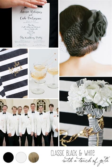 153 best images about Black, White n Gold Wedding Theme on Pinterest | Black gold, Boutonnieres ...