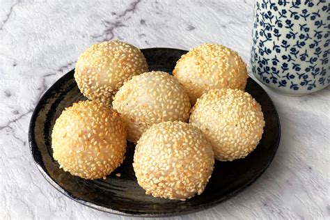 Fried Sesame Balls (Jian Dui) | Asian Inspirations