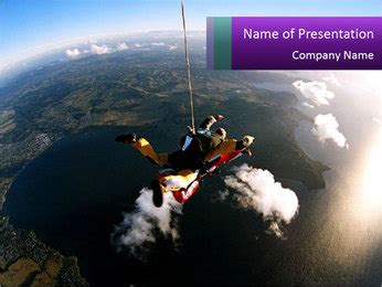 Skydiving Animated Clipart For Powerpoint