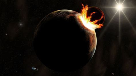 Planet Collision Best Wallpaper 43590 - Baltana