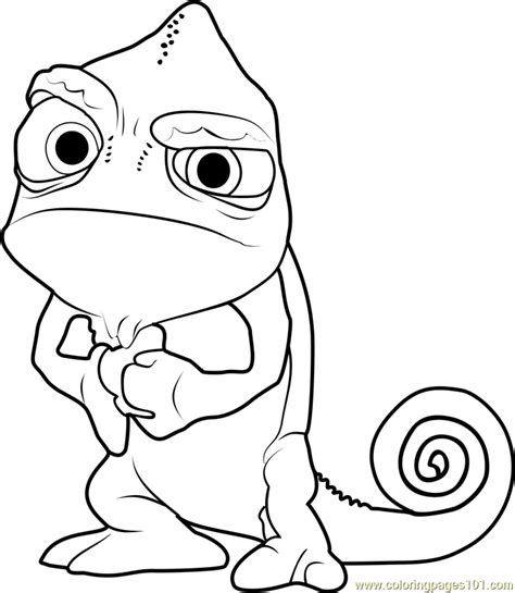 Pascal Tangled Coloring Pages at GetColorings.com | Free printable ...