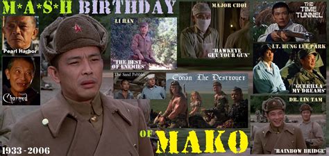 Remembering Mako Iwamatsu, born December 10, 1933. | Today In Nerd History