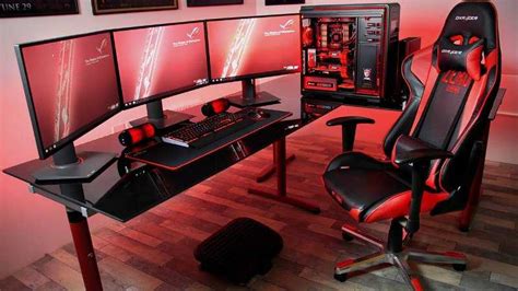 3D Gaming Room Setup