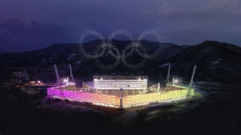 Watch the record-setting Olympics Intel drone light show - The Drone Girl