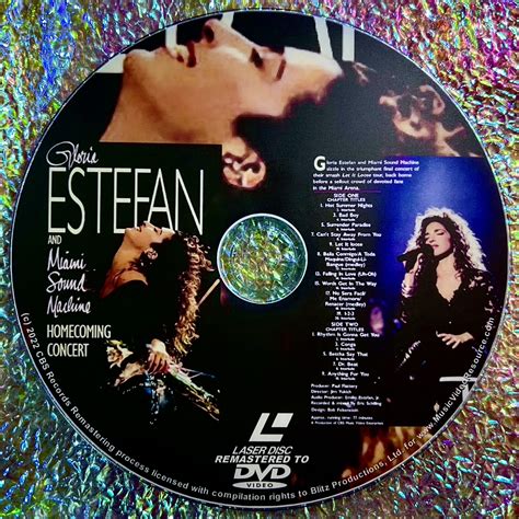 Gloria Estefan and Miami Sound Machine Homecoming Concert DVD (1988) (Remastered from LaserDisc ...