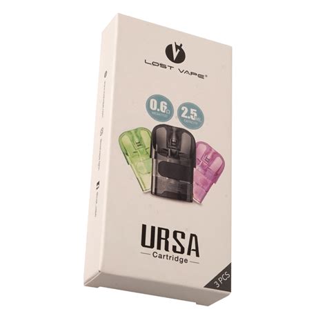 URSA NANO POD CARTRIDGE 0.6 OHM - 3 COLOR - 1PCS - Vapehan