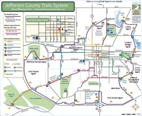 Burlington Map and Guide - ToursMaps.com