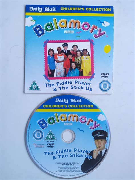 Balamory The Fiddle Player and The Stick Up Daily Mail Promo DVD | eBay