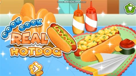 Playing friv games l Cook cook real hotdog game - YouTube