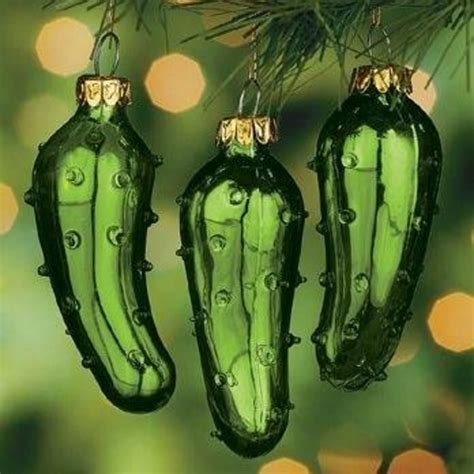 The Mysterious Christmas Tradition Of 'The Christmas Pickle' Or 'Hide ...