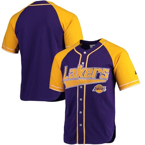 Lakers Jersey Purple And Gold / Jersey Mitchell & Ness Los Angeles ...