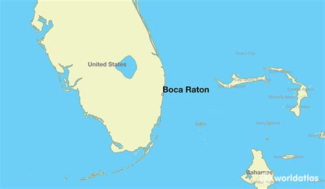 Where is Boca Raton, FL? / Boca Raton, Florida Map - WorldAtlas.com