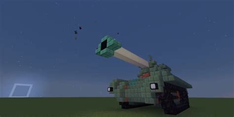 Minecraft Player Showcases Awesome Moving Tank Build