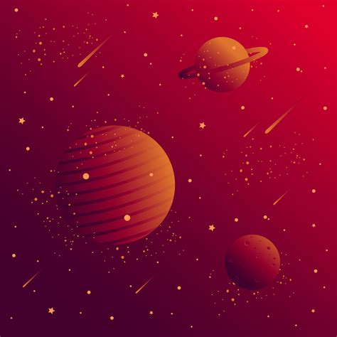 Red Galaxy Background Vector 358681 Vector Art at Vecteezy