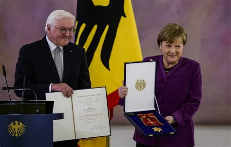 Merkel given Germany's top honour despite criticism - People - The Jakarta Post