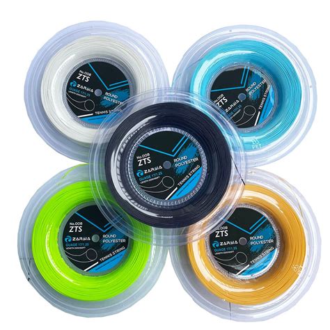 Free-Shipping-1-Reel-ZARSIA-4G-Polyester-Tennis-Racket-String-1-25MM ...