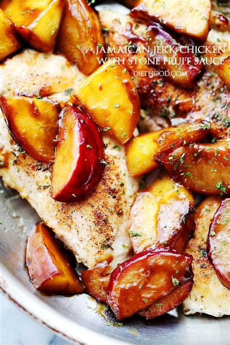 Jamaican Jerk Chicken with Stone Fruit Sauce | Jerk Seasoning Recipe