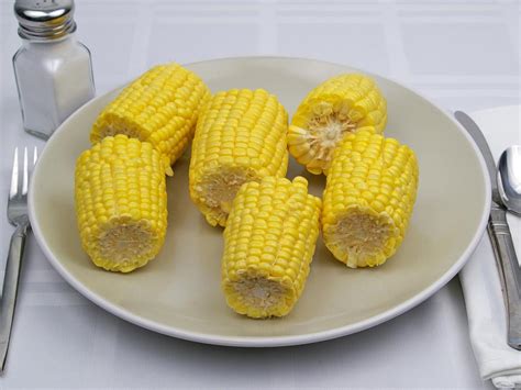 Calories in 0.5 ear yield of Corn - Ear.