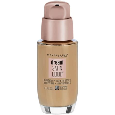 Maybelline Dream Satin Liquid Foundation (Dream Liquid Mousse ...