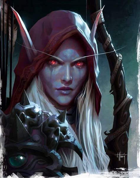 Sylvanas (cinematic concept art) #worldofwarcraft #blizzard # ...