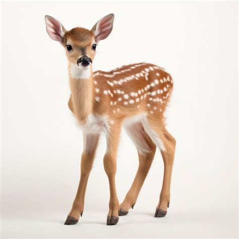 Fawn wildlife standing animal. AI | Premium Photo - rawpixel