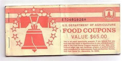 Food stamp booklet $65.00 | Food coupon, The good old days, Remember