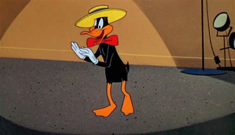 Daffy Duck Talking Gif