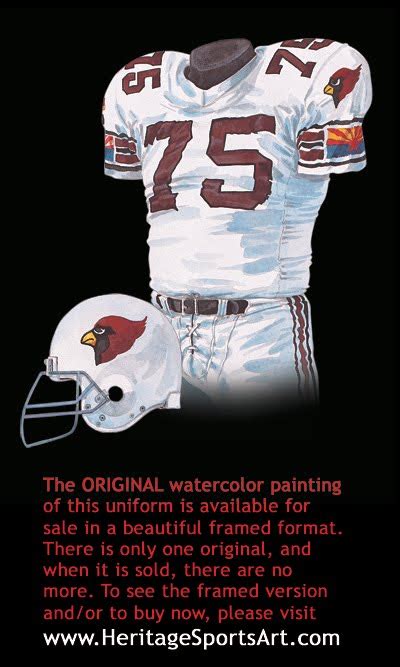 Arizona Cardinals Uniform and Team History | Heritage Uniforms and Jerseys