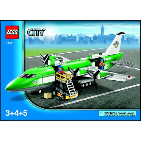 LEGO Cargo Plane Set 7734 Instructions | Brick Owl - LEGO Marketplace