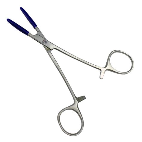 Hemostat Clamp with Coated Tips